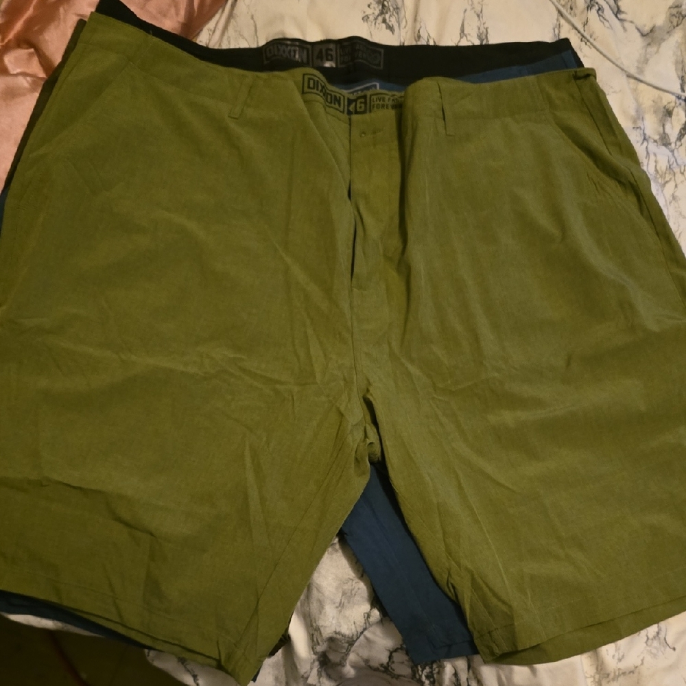 DIXXON Olive Green Shorts